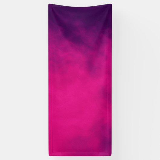 Aangepaste magenta kleurverloop banner (Verticaal)