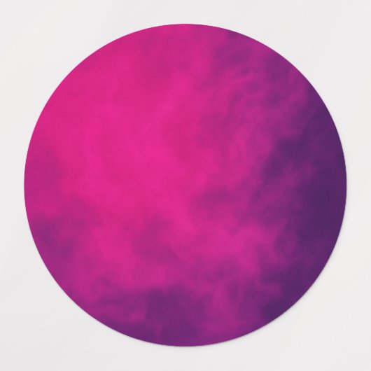 Aangepaste Magenta ronde labels (Design 2)