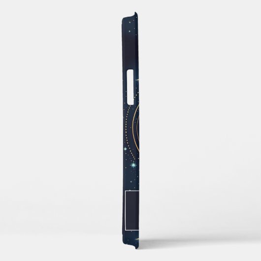 Aangepaste magische maan en sterren Case-Mate iPhone case (Achterkant / Rechts)