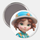 "Aangepaste magneet met uniek ontwerp" (Voorkant / Achterkant)