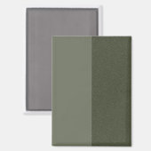 Aangepaste magneet – Moss Green Noise Panel (Voorkant / Achterkant)