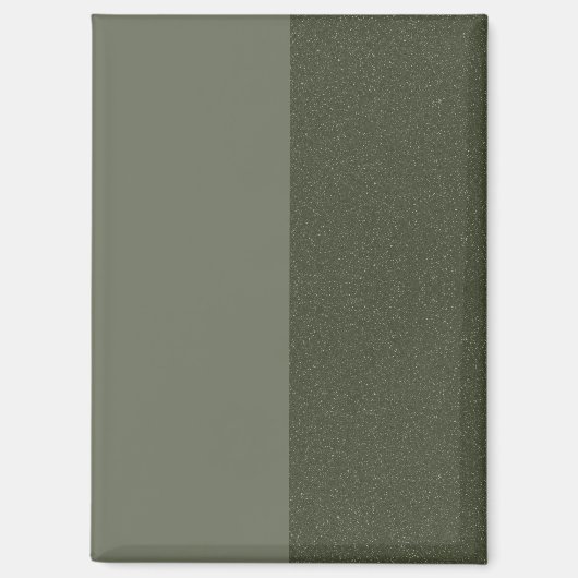 Aangepaste magneet – Moss Green Noise Panel (Voorkant)
