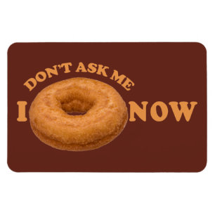 Aangepaste magneet voor donut Humor
