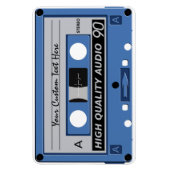 Aangepaste magneet voor tapeband met retro (Verticaal)