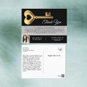 Aangepaste makelaar Bedankt voor de klant Briefkaart