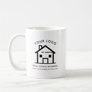 Aangepaste makelaar Business Logo Promotionele swa Koffiemok