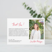 Aangepaste makelaar in onroerend goed bedankkaart (Staand voorkant)