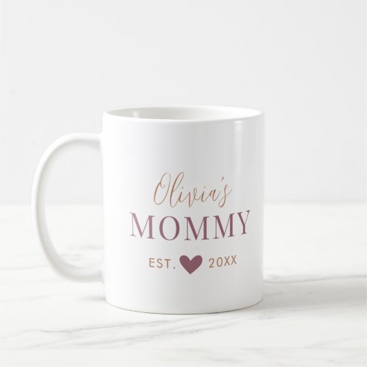 Aangepaste Mama Vastgestelde Koffie Mok (Links)