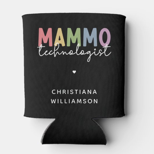 Aangepaste Mammo Technoloog Mammografie Technicus Blikjeskoeler (Achterkant)