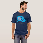Aangepaste MANNEN DIE HEAL Mental Health T-shirt (Voorkant volledig)