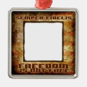 Aangepaste mariene versiering metalen ornament