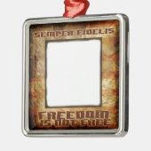 Aangepaste mariene versiering metalen ornament (Links)