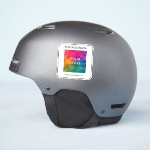 Aangepaste marketing Uw bedrijfsnaam Logo Hier Sticker