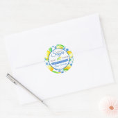 Aangepaste Mason Jar Lemon Sugar Scrub Labels (Envelop)