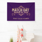 Aangepaste Match Day 2026 Medische Residentie Spandoek (Insitu)