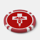 Aangepaste medische professionele poker chips (Enkel)
