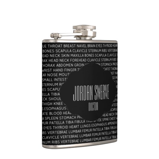 Aangepaste medische terminologie heupfles (Rechts)