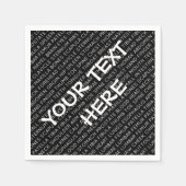 Aangepaste medische terminologie servetten (Voorkant)