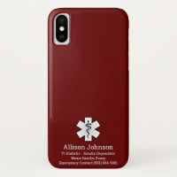 Aangepaste medische waarschuwing Telefoon