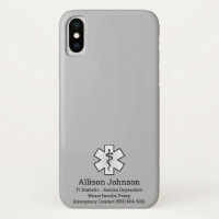 Aangepaste medische waarschuwing Telefoon