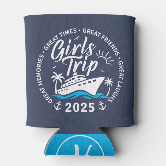 Aangepaste Meisjes Trip Groep Matching Cruise Vaka Blikjeskoeler (Achterkant)