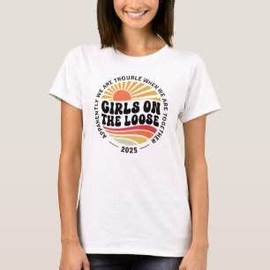 Aangepaste Meisjes Trip Groep Matching Zomer Vakan T-shirt