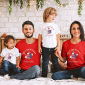 Aangepaste Mele Kalikimaka Santa Hawaiian Kerstmis T-shirt