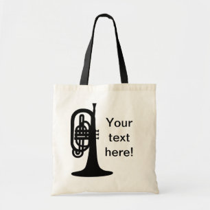 Aangepaste melofoon tote bag