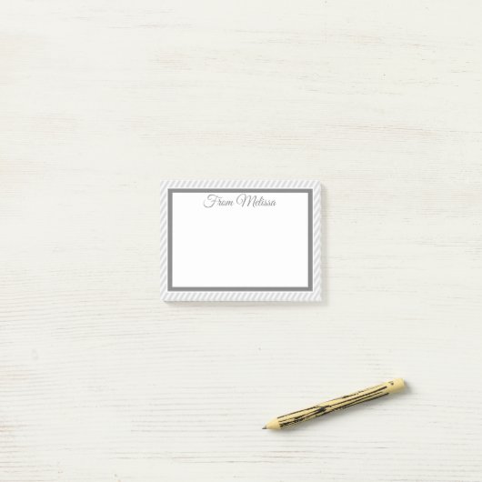 Aangepaste memo post post-it® notes (Op bureau)