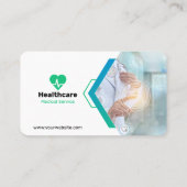 Aangepaste merk Creatieve Moderne Medische Dienst Visitekaartje (Achterkant)