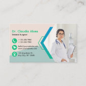Aangepaste merk Creatieve Moderne Medische Dienst Visitekaartje (Voorkant)