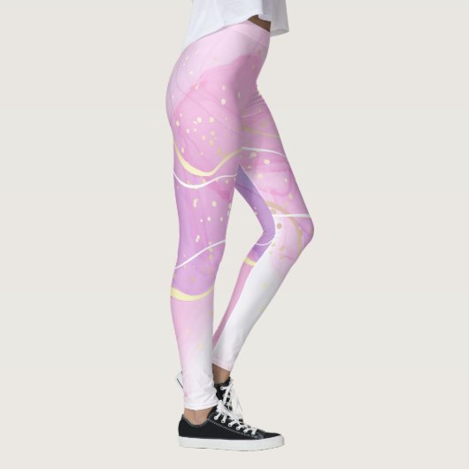 Aangepaste merk Silkier Bantam Glitter Turquoise Leggings