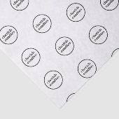 Aangepaste merknaam patroon Business Tissuepapier (Detail)