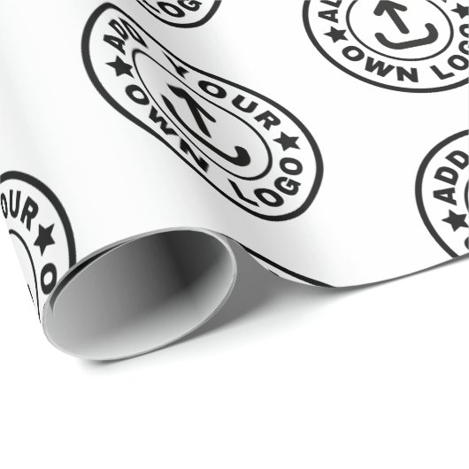 Aangepaste merkverpakking voor Logo Cadeaupapier (Rol Hoek)