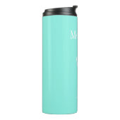 Aangepaste Mermaid Life Tumbler Thermosbeker (Gedraaid links)