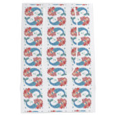 Aangepaste Mermaid Medium Gift Bag Medium Cadeauzakje (Achterkant)