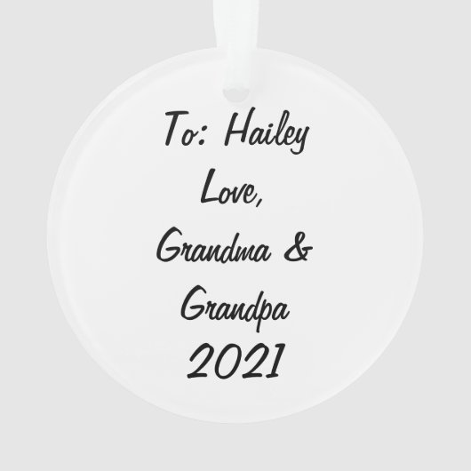 Aangepaste mermaid-versiering ornament (achterkant)