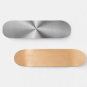 Aangepaste metalen radiale textuur skateboard (Horizontaal)