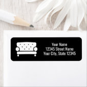 Aangepaste meubels voor retourzendingen etiket (Insitu)