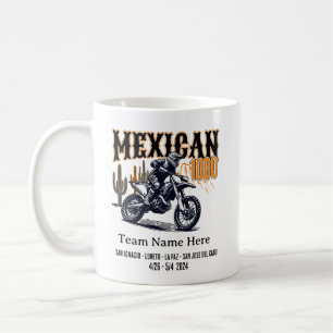 Aangepaste Mexicaanse 1000 Baja California Race Koffiemok