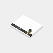 Aangepaste Mexicaanse Suikerschedel Halloween Po Post-it® Notes (Schuin)