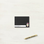 Aangepaste Mexicaanse Suikerschedel Halloween Po Post-it® Notes (Op bureau)