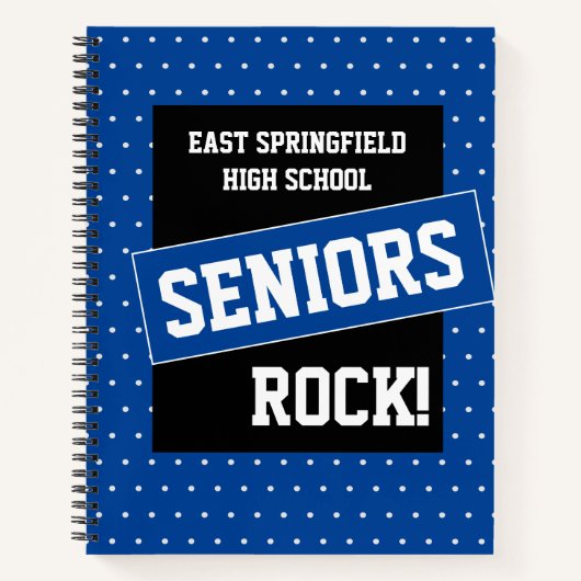 Aangepaste middelbare school notitieboek (Voorkant)