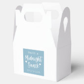 Aangepaste Midnight Snack Bedankdoosjes (Geopend)