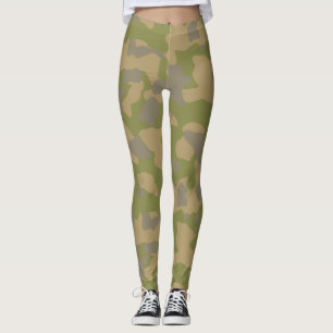 Aangepaste militaire camouflage stijl 3 leggings