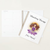 Aangepaste Mindful Planner voor Haar | Naam & Teks (Display)