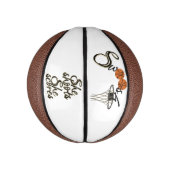 Aangepaste mini-honkbal basketbal (Verticaal)