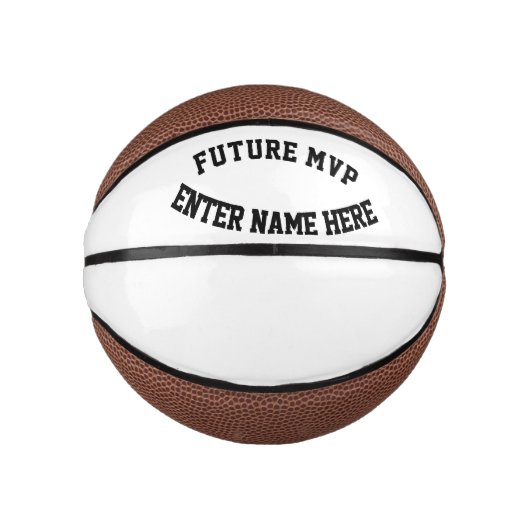 Aangepaste mini-honkbal basketbal (Voorkant)