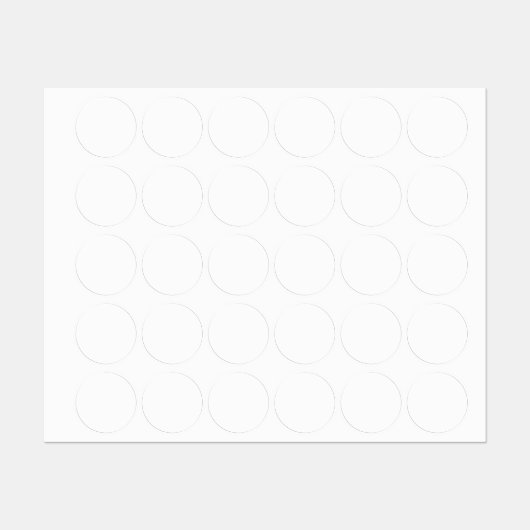 Aangepaste Mini Rechthoek Waterdicht Label (Vel)