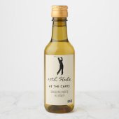 Aangepaste Mini Wijn 19e Gat (10) Golf Mini Etiket (Voorkant)